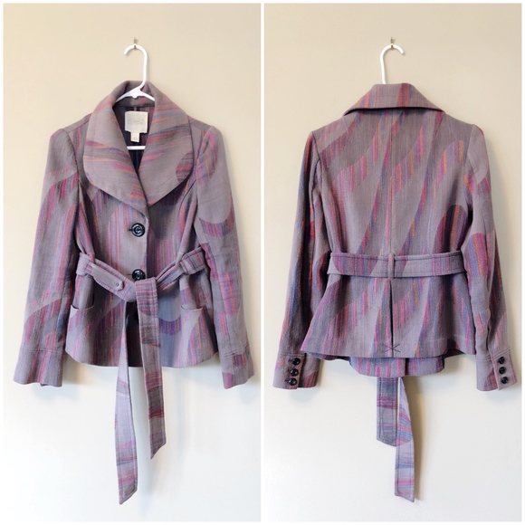 Anthropologie Jackets & Blazers - Anthropologie | Cidra belted boho jacket